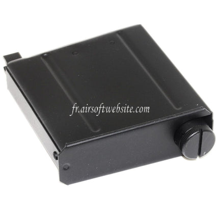 WELL 18 Billes Co2 Chargeur Convient pour AW338 G96 G96D Bolt Action Sniper Fusil Airsoft Noir