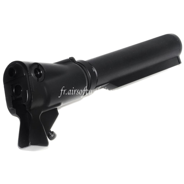 Golden Eagle Rétractable Gaz Tank Crosse Convient pour JG Jing Gong Golden Eagle Tokyo Marui M870 Shotgun Airsoft Noir