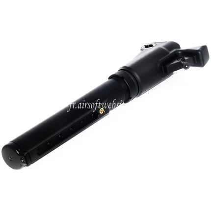 Golden Eagle Rétractable Gaz Tank Crosse Convient pour JG Jing Gong Golden Eagle Tokyo Marui M870 Shotgun Airsoft Noir