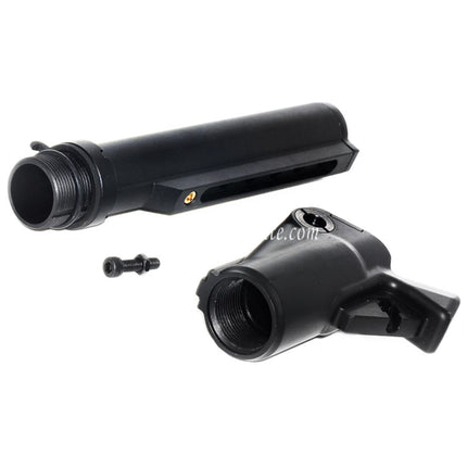 Golden Eagle Rétractable Gaz Tank Crosse Convient pour JG Jing Gong Golden Eagle Tokyo Marui M870 Shotgun Airsoft Noir