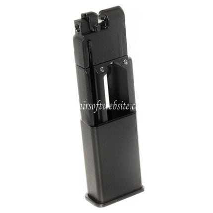 Airsoft Website 16 Billes Co2 Chargeur Convient pour WELL G196 M712 Mauser Série GBB Pistolet Noir