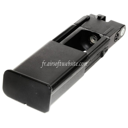 Airsoft Website 16 Billes Co2 Chargeur Convient pour WELL G196 M712 Mauser Série GBB Pistolet Noir