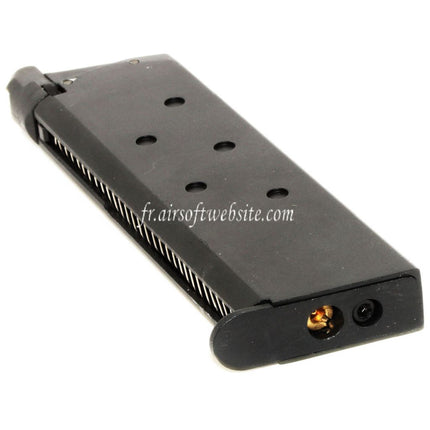 Golden Eagle 25 Billes Gaz Chargeur Convient pour JG Golden Eagle 3305 3306 3307 DOUBLE BELL ARMY E&C Tokyo Marui M1911 Série GBB Pistolet Airsoft Noir