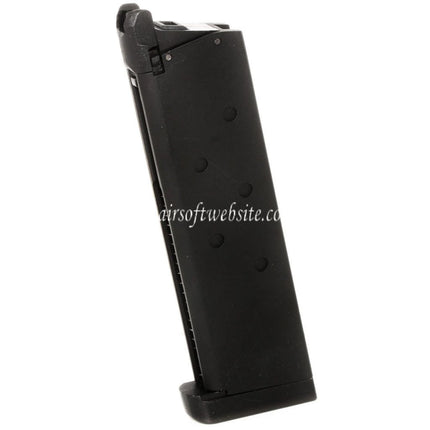 Golden Eagle 28 Billes Gaz Chargeur Convient pour JG Golden Eagle 3308 3309 DOUBLE BELL ARMY E&C Tokyo Marui M.E.U. M1911 Série GBB Pistolet Airsoft Noir