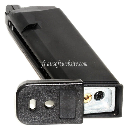 Airsoft Website 24 Billes Gaz Chargeur Convient pour G17 G18C G34 G35 G-Série GBB Pistolet