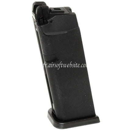 Airsoft Website 20 Billes Gaz Chargeur Convient pour G19 G23 G26 Série GBB Pistolet