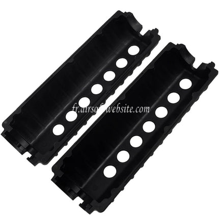 Airsoft Website 156mm Plastique Garde-Main Convient pour CYMA E&C Tokyo Marui M4 M16 Série AEG Fusil Noir