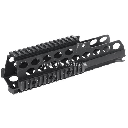 Airsoft Website 272mm CNC Aluminum G36K RAS Rail de Garde-Main Convient pour Tokyo Marui Jing Gong JG CYMA Umarex G36 Série AEG Fusil Noir
