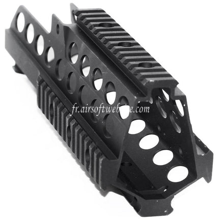 Airsoft Website 272mm CNC Aluminum G36K RAS Rail de Garde-Main Convient pour Tokyo Marui Jing Gong JG CYMA Umarex G36 Série AEG Fusil Noir