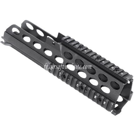 Airsoft Website 272mm CNC Aluminum G36K RAS Rail de Garde-Main Convient pour Tokyo Marui Jing Gong JG CYMA Umarex G36 Série AEG Fusil Noir