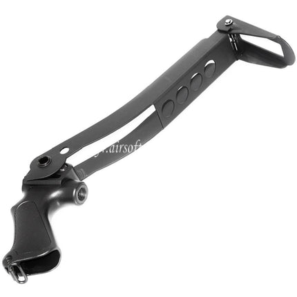 CYMA Métal Pliable Crosse avec Plastique Poignée Convient pour CYMA M870 Série Shotgun Airsoft Noir