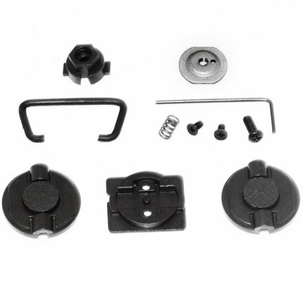 CYMA Bulgarian Style Métal Under-Pliable Crosse Convient pour CYMA CM028S AK47S VFC G&G Classic Army ICS SRC Jing Gong JG Echo1 Matrix AK Beta AEG Fusil Airsoft Noir