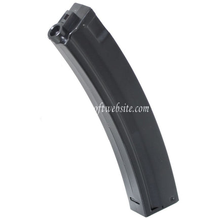Airsoft Website 90 Billes Mid-Cap Chargeur Convient pour Classic Army / CYMA / G&P / Golden Eagle / JG / SRC / Tokyo Marui MP5 Série AEG Fusil Noir
