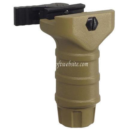 Airsoft Website Tango QD détachement rapide Levier Montage Court Avant Verticale Poignée Convient pour 1913 MIL-STD 20mm Picatinny Rail