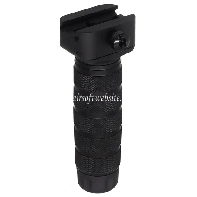 Airsoft Website Aluminium Troy Style Modulaire Combat Vertical Poignée Convient pour 20mm Picatinny Rail Noir