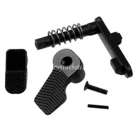 Airsoft Website Métal Ambidextrous Détente de Chargeur Convient pour G&P CYMA D-Boys E&C VFC Tokyo Marui M4 M16 Série AEG Fusil Noir