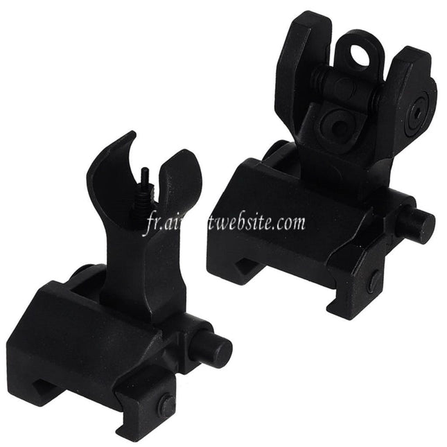 Airsoft Website Métal Battle Guidon Hausse Convient pour 20mm Picatinny Rail Fusil