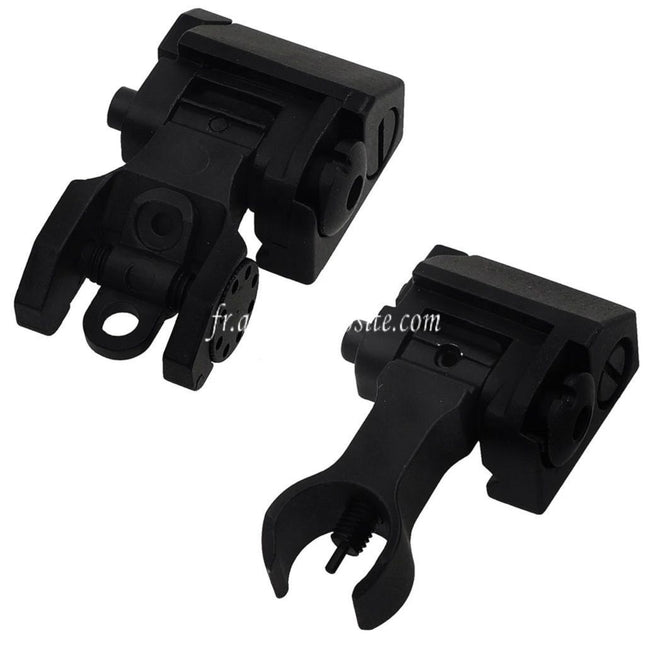 Airsoft Website Métal Battle Guidon Hausse Convient pour 20mm Picatinny Rail Fusil