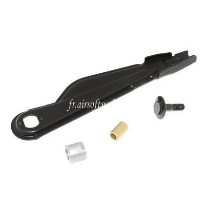 APS Bas Boîtier (Pliable Crosse Version) ASK AK Série AEG Fusil Airsoft Noir