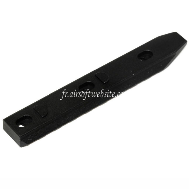 Airsoft Website 115mm 9-Slots Rail Panel Convient pour URX RAS Garde-Main System Noir