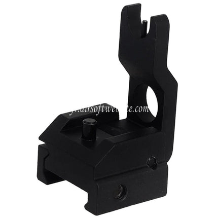 Airsoft Website Métal Alliage SR15 Rabattable Guidon Convient pour 20mm Picatinny Rail Fusil