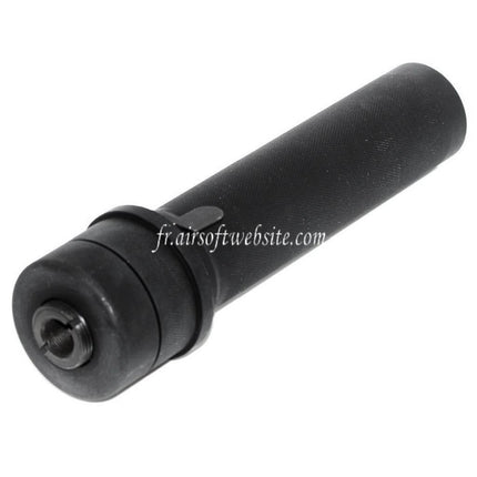 5KU PBS-1 Silencieux Convient pour -14mm CCW sens antihoraire Canon AK Série Fusil Airsoft Noir