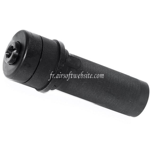 5KU PBS-1 Mini Silencieux Convient pour -14mm CCW sens antihoraire Canon AK Série Fusil Airsoft Noir