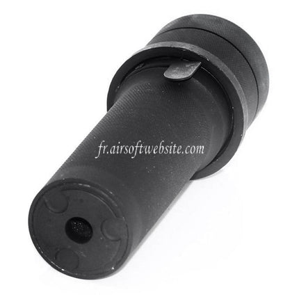 5KU PBS-1 Mini Silencieux Convient pour -14mm CCW sens antihoraire Canon AK Série Fusil Airsoft Noir