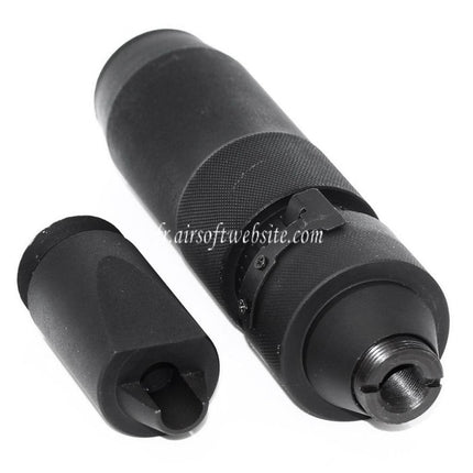 5KU PBS-4 Silencieux Convient pour -14mm CCW sens antihoraire Canon AK Série Fusil Airsoft Noir
