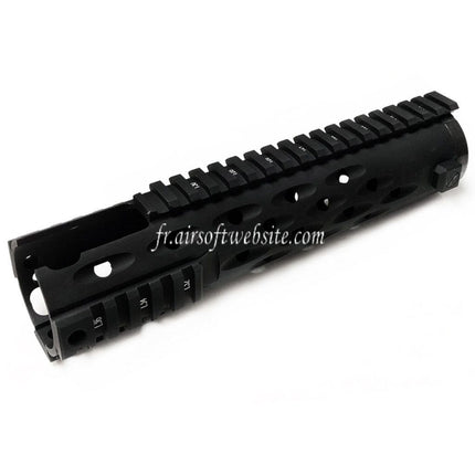 5KU 236mm TJ Competition Série Rail de Garde-Main (Carbine CUTOUT) Convient pour Tokyo Marui M4 M16 AEG Fusil Airsoft Noir