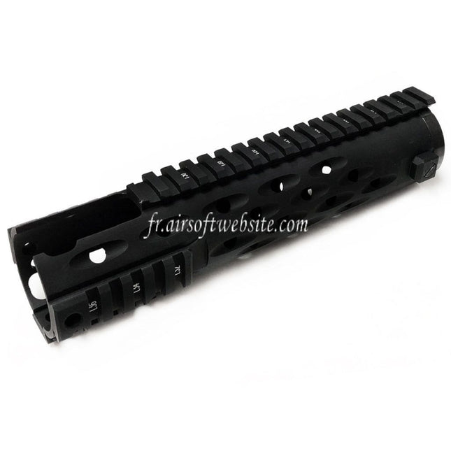 5KU 236mm TJ Competition Série Rail de Garde-Main (Carbine CUTOUT) Convient pour Tokyo Marui M4 M16 AEG Fusil Airsoft Noir