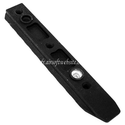 5KU 9 Slots Rail Panel Convient pour URX RAS Garde-Main System Noir