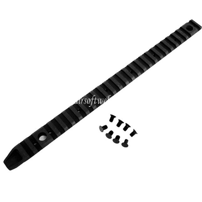 5KU 25 Slots Rail Panel Convient pour Keymod Garde-Main System Noir