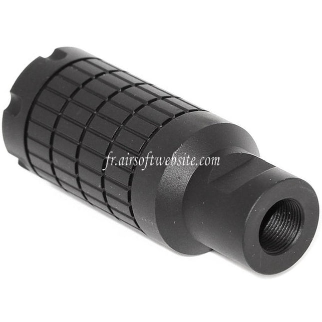5KU Linear Compensateur Frein de Bouche GEN-II Convient pour -14mm CCW sens antihoraire Canon Fusil Airsoft Noir