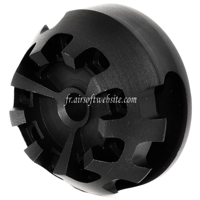 5KU Aluminum Cookie Cutter Comp Frein de Bouche Convient pour -14mm CCW sens antihoraire Canon Fusil Airsoft Noir