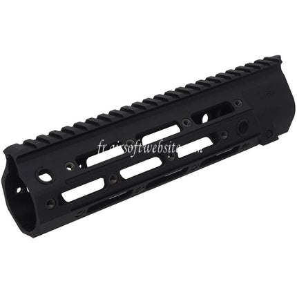 5KU 10.5 Pouces RAHG Tactique M-LOK Rail de Garde-Main Convient pour D-Boys CYMA WE(WE-TECH) VFC Umarex HK416 Série AEG GBB Fusils Airsoft Noir