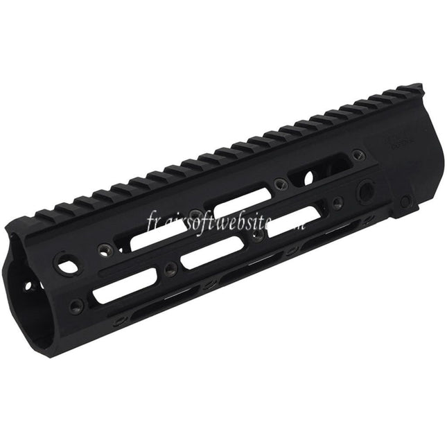 5KU 10.5 Pouces RAHG Tactique M-LOK Rail de Garde-Main Convient pour D-Boys CYMA WE(WE-TECH) VFC Umarex HK416 Série AEG GBB Fusils Airsoft Noir