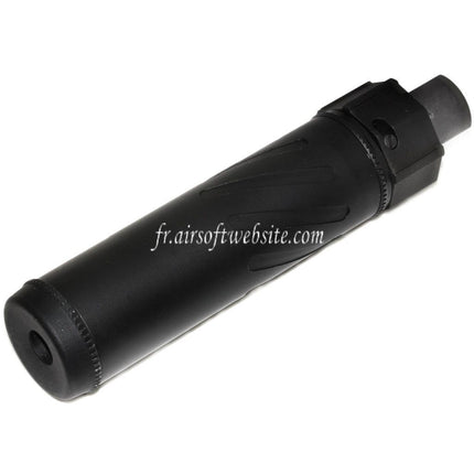 5KU 153mm/173mm SOCOM556 RC QD Silencieux avec Frein de Bouche Convient pour -14mm CCW sens antihoraire Canon Fusil Airsoft Noir