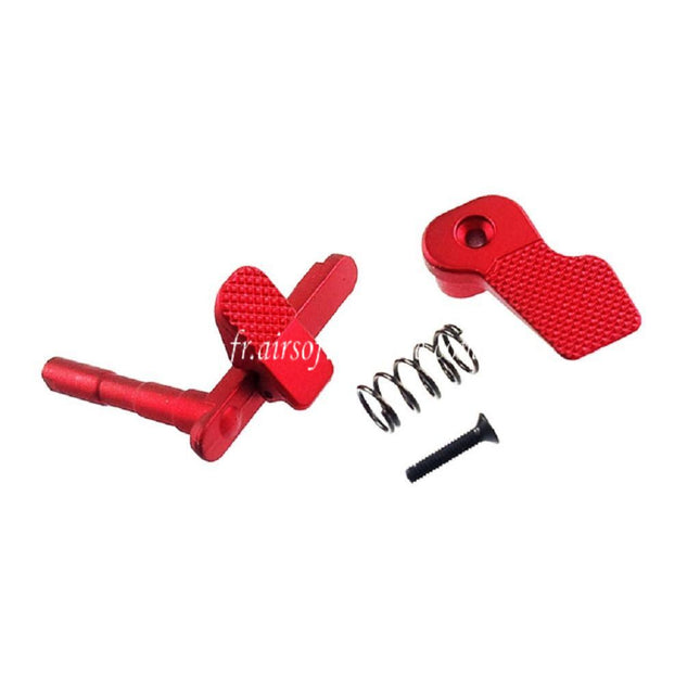 APS Ambidextrous Détente de Chargeur Convient pour M4 M16 Série AEG Fusil Airsoft