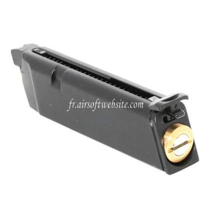 APS 23 Billes Dual Power Co2 Chargeur Convient pour G17 G18C G35 G35 GBB Pistolet Airsoft Noir