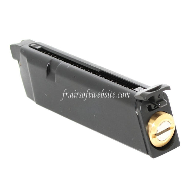 APS 23 Billes Dual Power Co2 Chargeur Convient pour G17 G18C G35 G35 GBB Pistolet Airsoft Noir