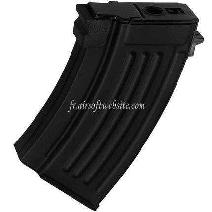Airsoft Website 250 Billes AK Beta Hi-Cap Chargeur Convient pour AK Série AEG Fusil Noir
