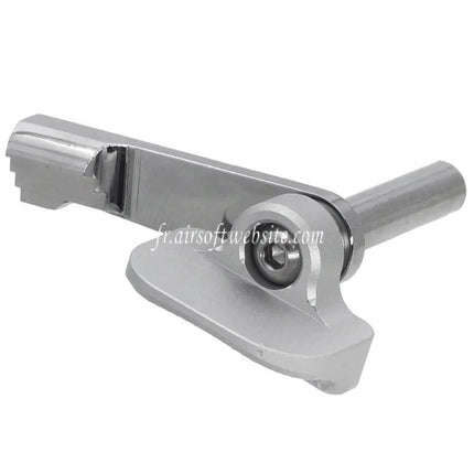 AIP Acier Inoxydable Glissière Verrou avec Pouce Repose Convient pour Tokyo Marui Hi-Capa 5.1 4.3 Série GBB Pistolets Airsoft