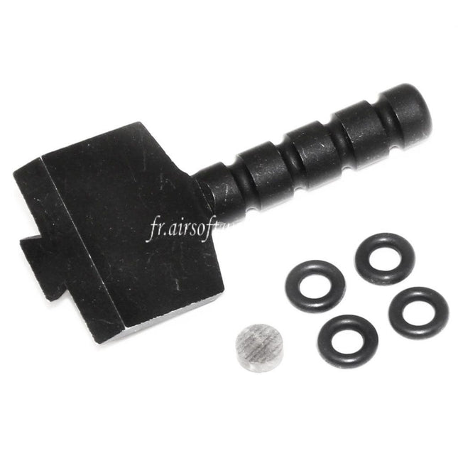 5KU Aluminum Chargement Poignée Convient pour Tokyo Marui Hi-Capa GBB Pistolet Airsoft Noir