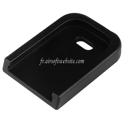 5KU Acier InoxydableHIVE Chargeur Base Plaque Convient pour Tokyo Marui G17 G18C GBB Chargeur Noir