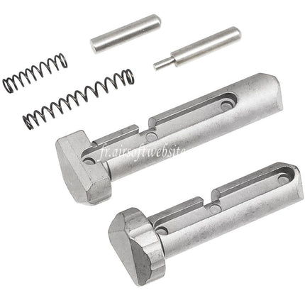 5KU Acier Boîtier Shift Pins Convient pour SYSTEMA M4 PTW / G&D DTW / WE(WE-Tech) WA M4 Série GBB Fusil Airsoft