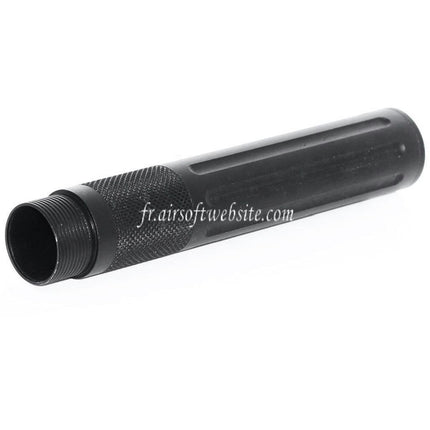 5KU Pistolet Boîtier Extension Tube Convient pour WESTERN ARMS WA M4 M16 Série GBB Fusil Airsoft Noir
