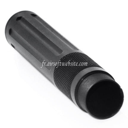 5KU Pistolet Boîtier Extension Tube Convient pour WESTERN ARMS WA M4 M16 Série GBB Fusil Airsoft Noir