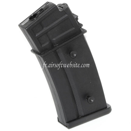 Battleaxe 470 Billes Hi-Cap Chargeur Convient pour G36 Série AEG Fusil Airsoft Noir
