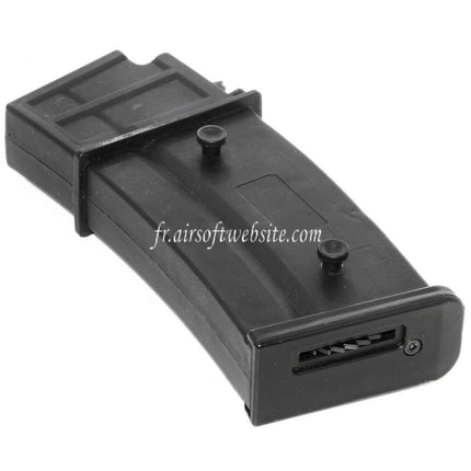 Battleaxe 470 Billes Hi-Cap Chargeur Convient pour G36 Série AEG Fusil Airsoft Noir